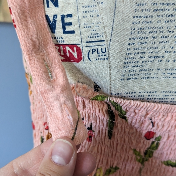 Corset fit dress - fruit print - Picture 6 of 9